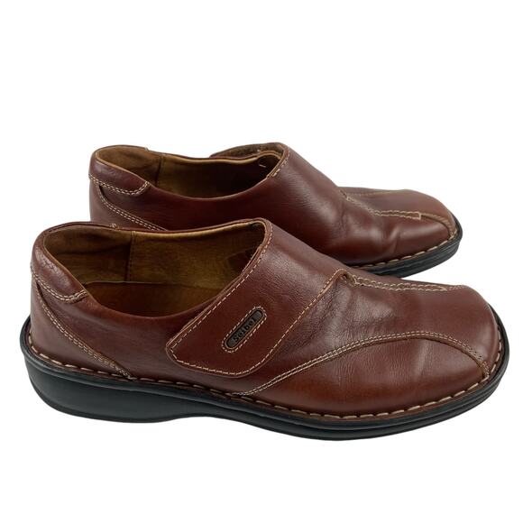 Josef Seibel The European Comfort Brown Loafer Slip On Shoes Size 8 / 38 - Picture 1 of 13